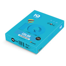 Бумага цветная для принтера IQ Color А4, 80 г/м2, 500 листов, светло-синяя, AB48