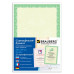 Сертификат-бумага для лазерной печати Brauberg А4 115 г/м2 25 листов зеленый интенсив 122623 (1)