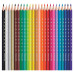Карандаши цветные трехгранные пластиковые Maped Pulse 24 цвета 862254