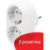 Сетевой тройник Sonnen U-020G 2 розетки 511442 (4)