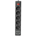 Сетевой фильтр Defender DFS 753 5 розеток 2 USB 3 м 99753 (512732) (1)