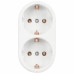 Сетевой тройник Sonnen U-020G 2 розетки 511442 (4)