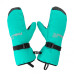 Варежки женские Helios ZABAVA, AQUA GREEN/BLACK 338672