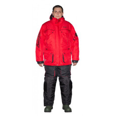 Зимний костюм для рыбалки Canadian Camper Snow Lake Pro цвет Black/Red (M)